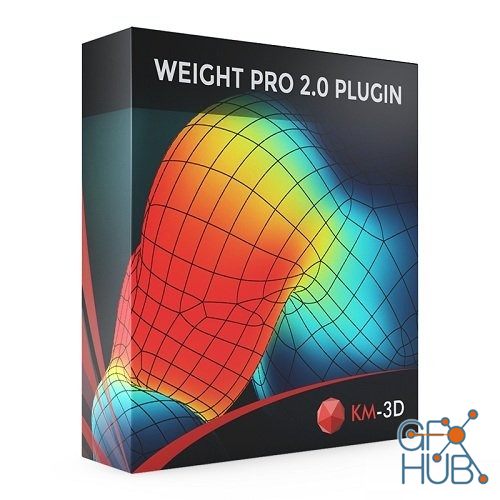 KM-3D Weight Pro 2.01 for 3ds Max 2013 to 2020
