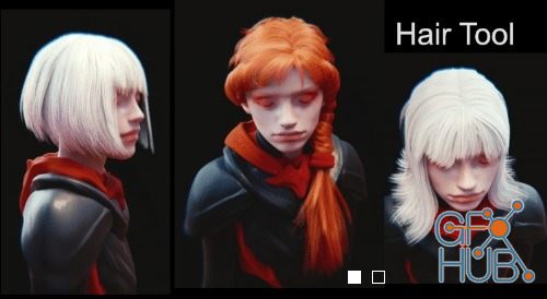 Gumroad – Hair Tool v2.0.5 for Blender 2.8