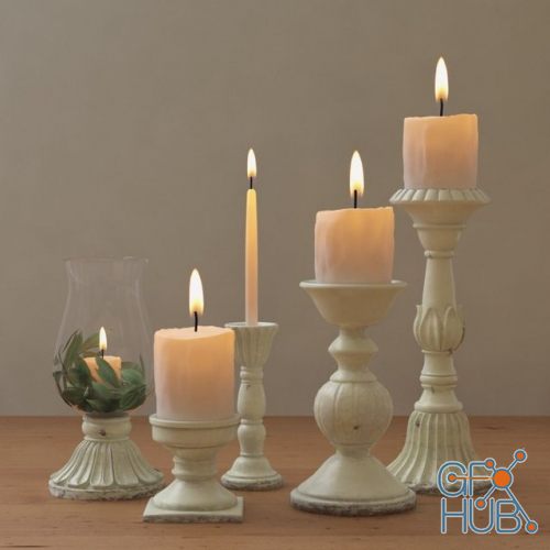 Candlestick Leah collection