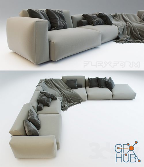 Sofa Lario by Flexform