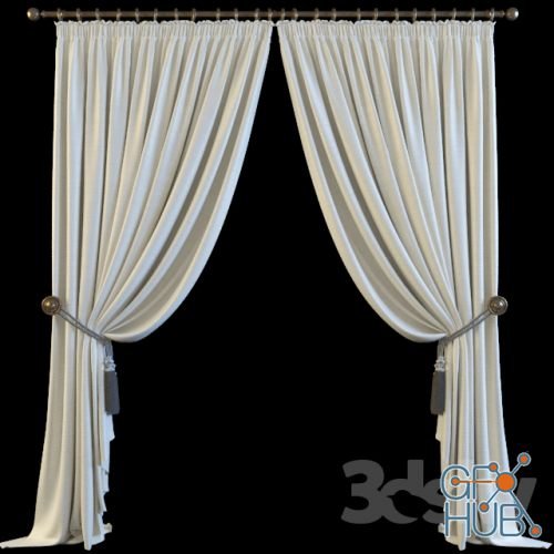 Curtains with tassels