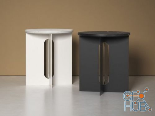 Side table Androgyne by Menu