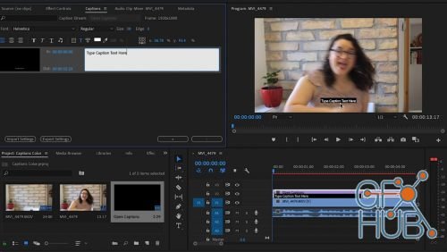 Skillshare – Adobe Premiere Pro: How to Add 100% Customizable Captions or Subtitles to Your Videos