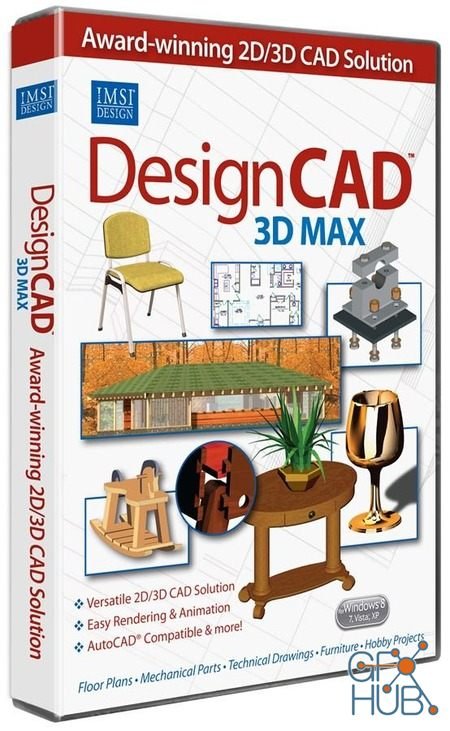 IMSI DesignCAD 3D Max 2018 Win x32/x64