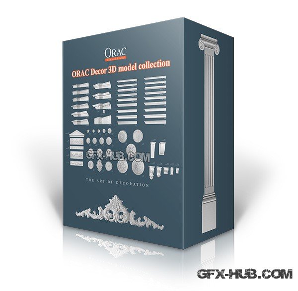 ORAC Decor 3D model collection