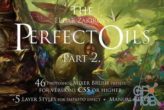 Cubebrush – The Perfect Oils. Part 2 – 46 Mixer Brushes