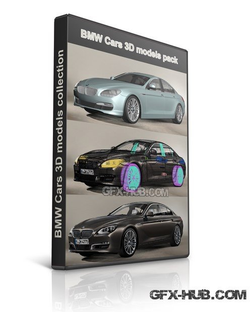 BMW Cars 3D models Pack