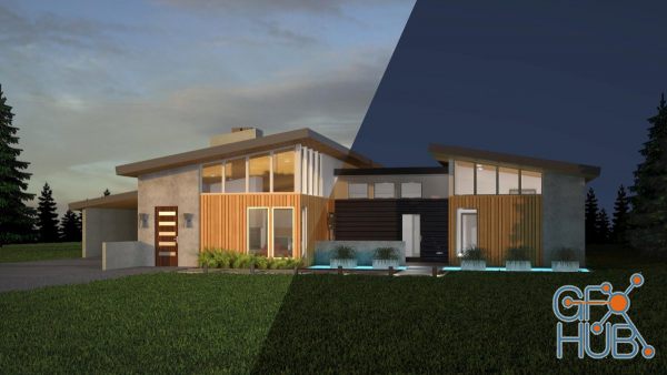 Lynda – 3ds Max and V-Ray: Exterior Lighting and Rendering