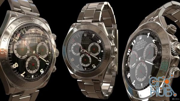 Udemy – Hard Surface 3D Modeling in Cinema 4D: Hyper Realistic Watch