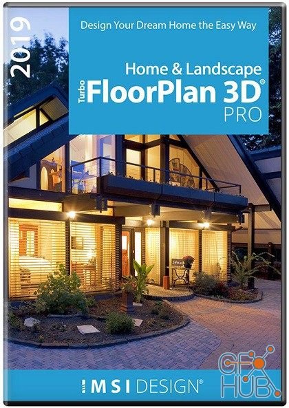 IMSI TurboFloorPlan 3D Home and Landscape Pro 2019 v20.0