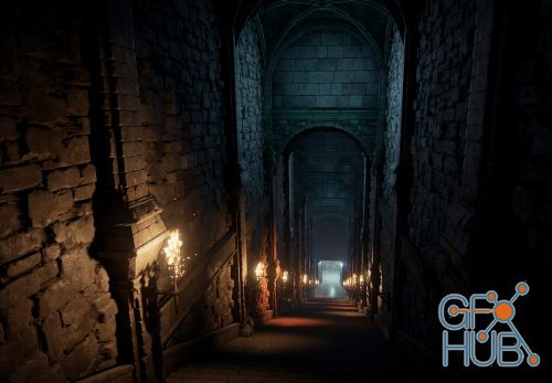 Unreal Engine Marketplace – Fantasy Dungeon