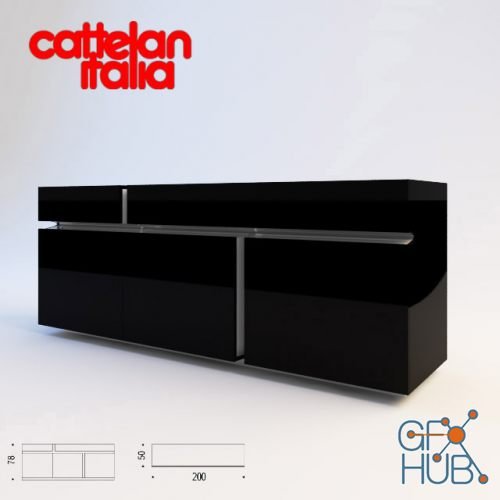 Sideboard Cattelan Italia Prisma