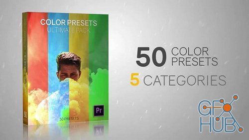 50 Color Presets Ultimate Pack for Adobe Premiere Pro