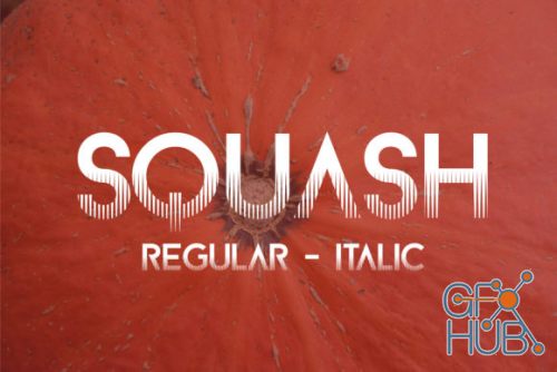 Creativefabrica - Squash Effect Font
