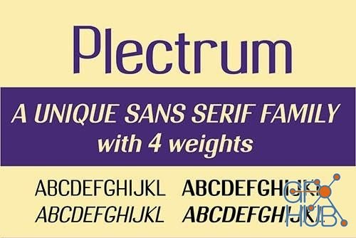 Plectrum Font