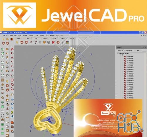 JewelCAD Pro v2.2.3 build 20190416 Win