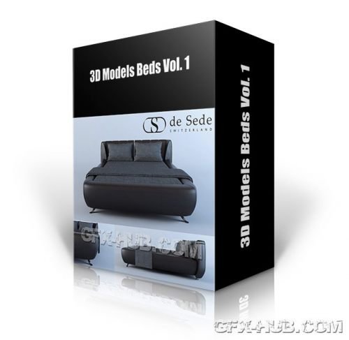 3DDD Models Beds Vol. 1