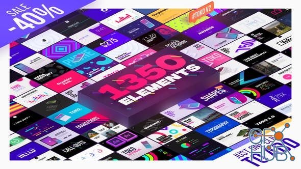 Videohive – Graphics Pack – 1350 Elements for After Effects