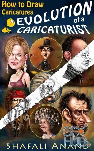 Evolution of a Caricaturist – How to Draw Caricatures (EPUB)