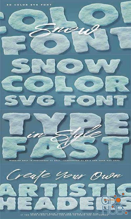 Snow Color Font