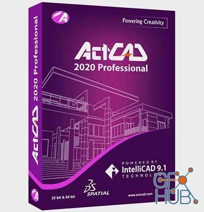 ActCAD Professional 2020 Build 9.1.431 Win x64