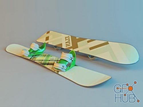 Verbazingwekkend hangen het dossier 3D Model – Snowboard Elan Pure | GFX-HUB