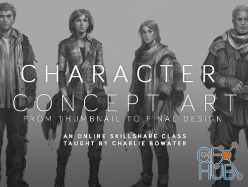 Skillshare – Character Concept Art: From Initial Sketch to Final Design