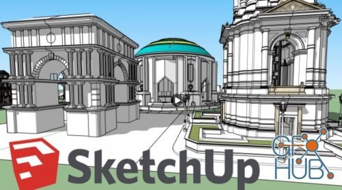 Skillshare – Learning SketchUp Pro 2019 for 3D Designers and Architects (3D Modeling)