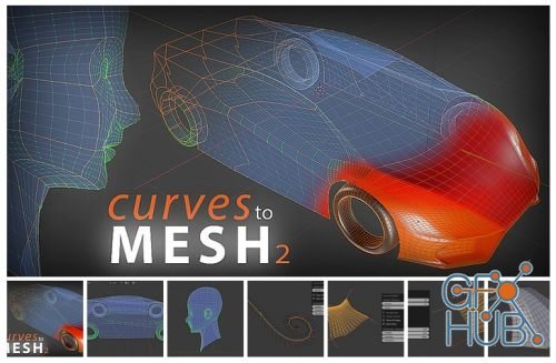 Blender Market – Curves To Mesh v2.0