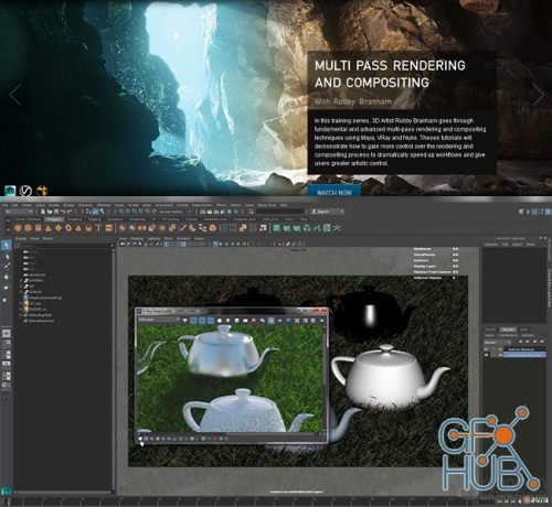 The Gnomon Workshop – Multi Pass Rendering and Compositing (FULL ENG/RUS)
