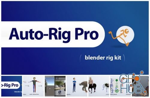 Blender Market – Auto-Rig Pro 3.4.17 / 3.41.52