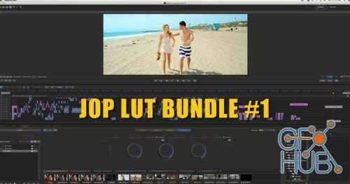 JOP Super Color LUT's Bundle #1 – 16 JOP Colored LUT's (Win/Mac)