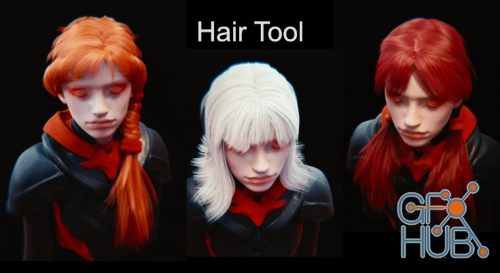 Gumroad – Hair Tool v2.0.10 for Blender 2.8