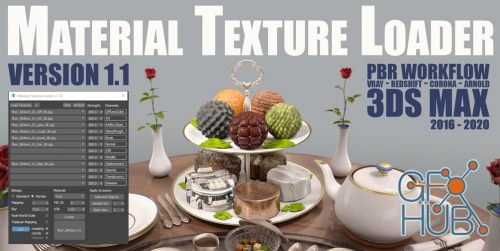 Gumroad – Material Texture Loader v1.1 for 3Ds Max