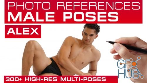 ArtStation Marketplace – Photo References Male Poses: Alex