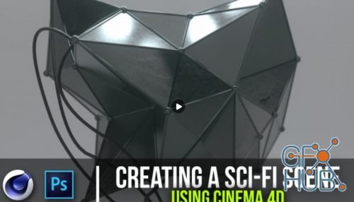 Skillshare – Creating a Sci-Fi Sculpture Using Cinema 4D
