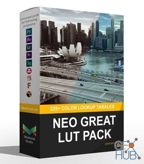Neo Great LUTs – 225+ LUT's (Win/Mac)