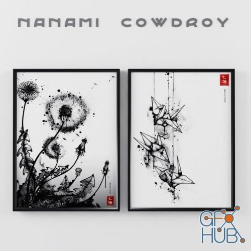 Paintings by Nanami Cowdroy
