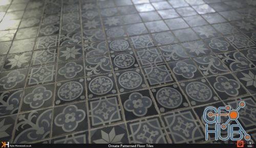 Gumroad – Creating Ornate Tiles Material in Substance Designer