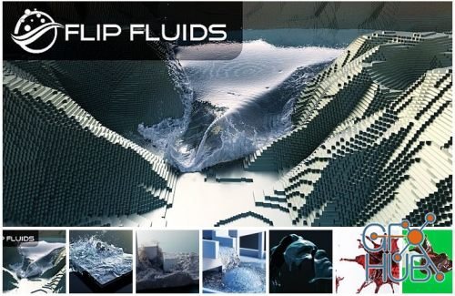 Blender Market – FLIP Fluids v1.1.6 for Blender 2.8