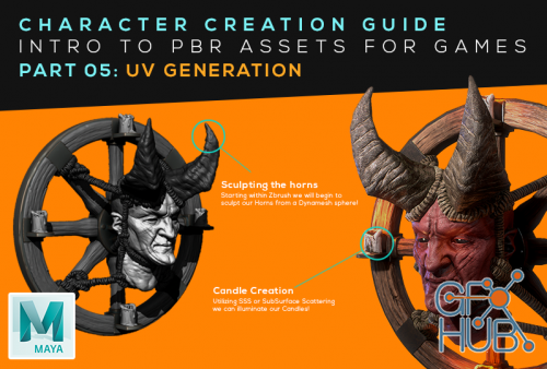 Skillshare – Character Creation Guide: PBR Assets for Games: Part 05: UV Generation