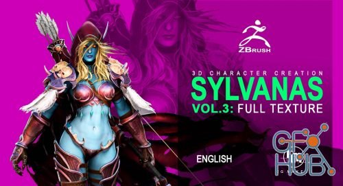 CG Makers – Sylvanas Vol 3 – Texturing