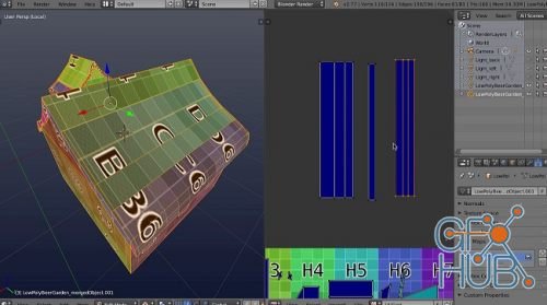 3DMotive – UV Mapping in Blender Volume 1 (ENG/RUS)