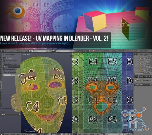 3DMotive – UV Mapping in Blender Volume 2 (ENG-RUS)