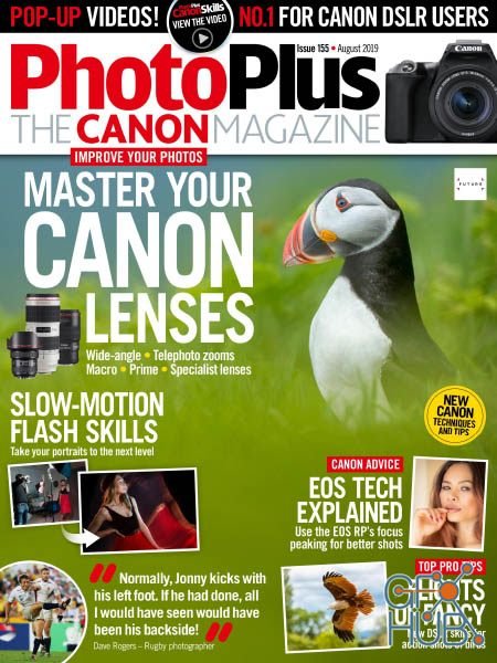 PhotoPlus – The Canon Magazine August 2019 (PDF)