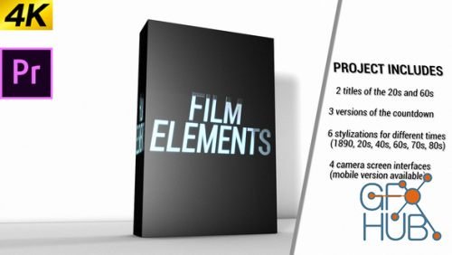 Movie Element Pack for Adobe Premiere Pro Win/Mac