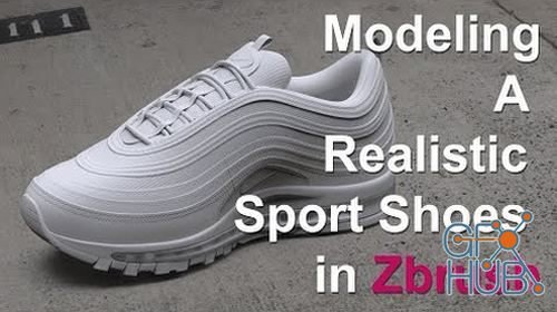 Gumroad – Modeling A Realistic Sport Shoes In Zbrush