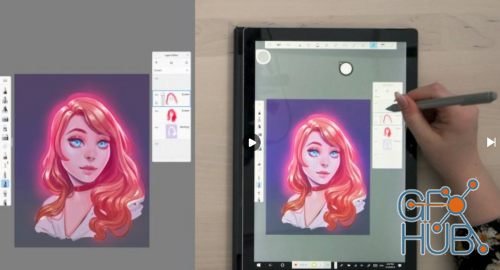 Skillshare – Digital Character Illustration: Transform a Photo Into a Stylized Portrait