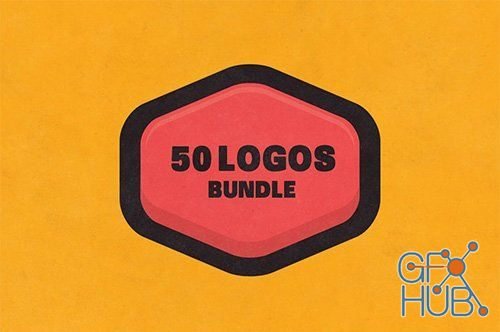 50 Modern and Flat Design Logos & Badges (ESP)