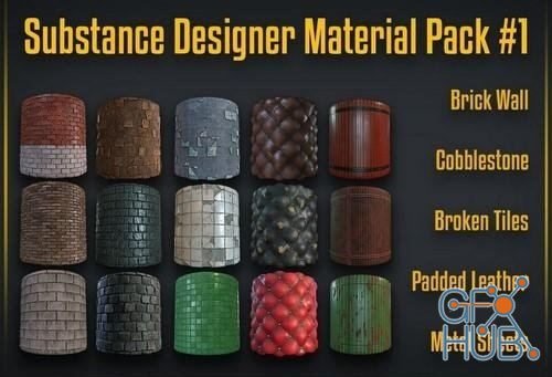 Substance Designer Material (Textures) Pack 1